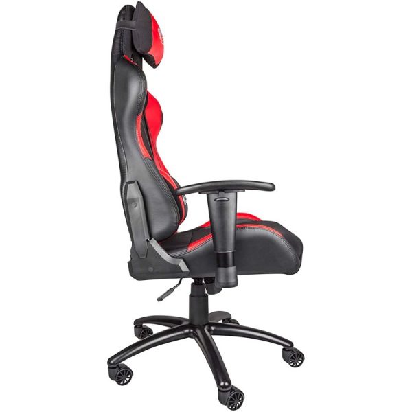 Cadeira Gaming Genesis Nitro 550 Preto   Vermelho Fashion