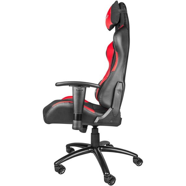 Cadeira Gaming Genesis Nitro 550 Preto   Vermelho Fashion