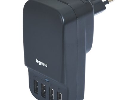 Carregador Legrand Usb 4 Portas 6.8A com Adaptadores Viagem Online