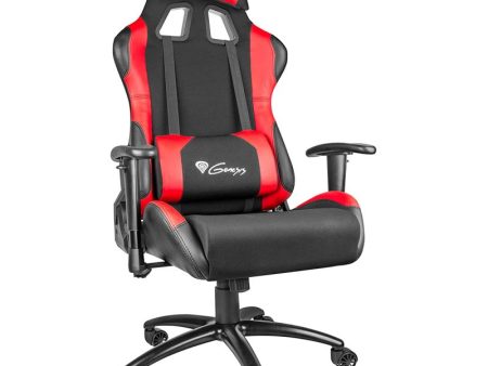 Cadeira Gaming Genesis Nitro 550 Preto   Vermelho Fashion