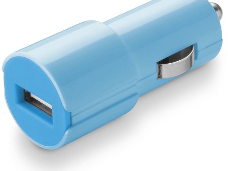 Carregador Isqueiro Cellularline USB 2A Azul For Discount