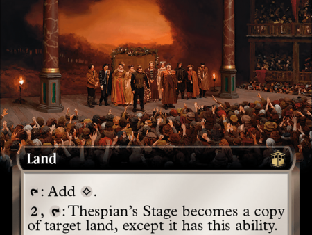 Thespian s Stage (Extended Art) [Doctor Who] Discount