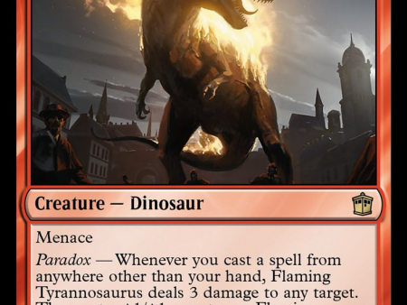 Flaming Tyrannosaurus [Doctor Who] Supply