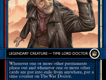 The War Doctor (Showcase) (Surge Foil) [Doctor Who] Supply