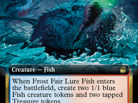 Frost Fair Lure Fish (Extended Art) (Surge Foil) [Doctor Who] on Sale