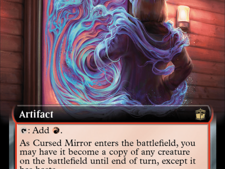 Cursed Mirror (Extended Art) (Surge Foil) [Doctor Who] Online Hot Sale