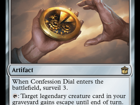 Confession Dial (Surge Foil) [Doctor Who] Hot on Sale