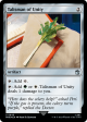 Talisman of Unity (Surge Foil) [Doctor Who] Online Sale