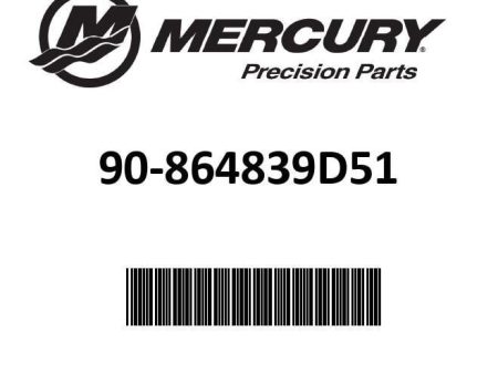 Mercury - Manual-owners - 90-864839D51 Sale